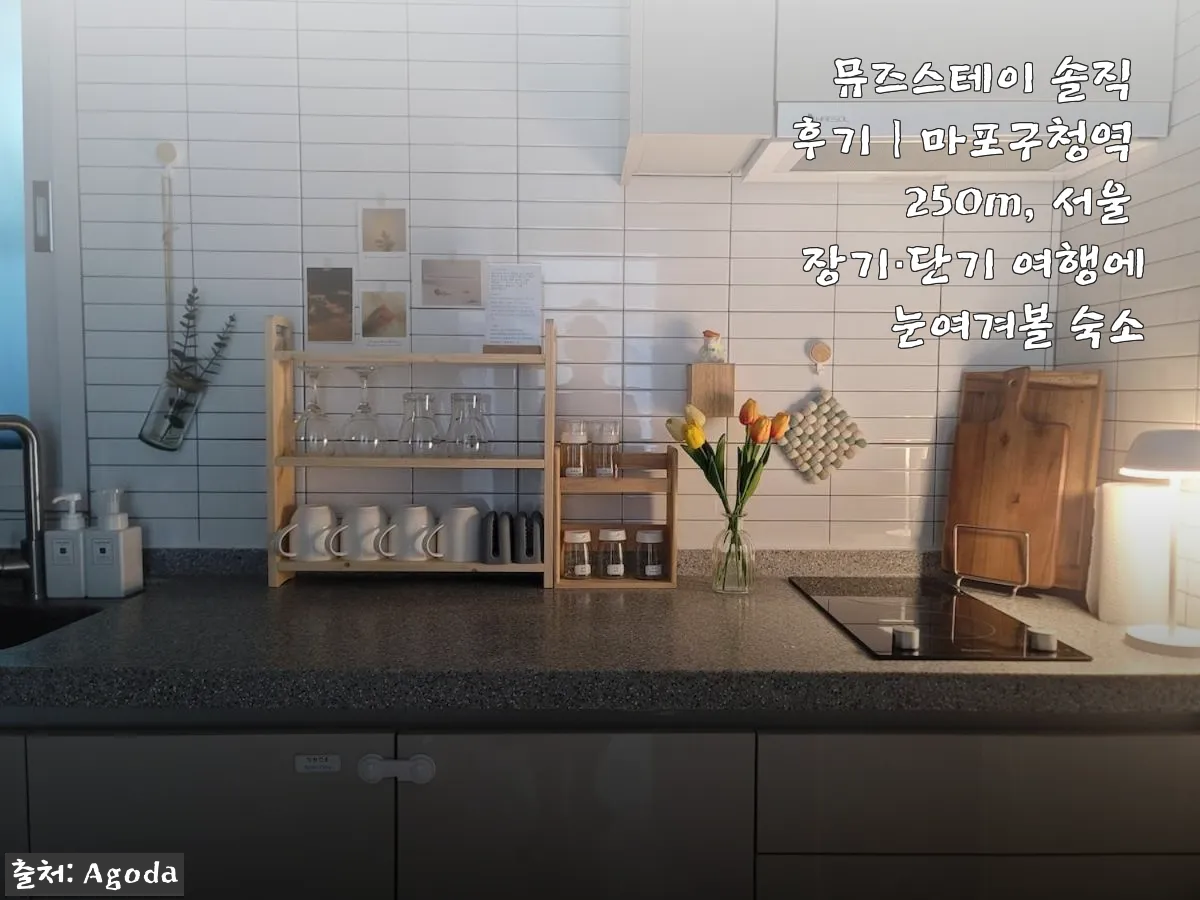 뮤즈스테이 솔직 후기｜마포구청역 25 관련 이미지