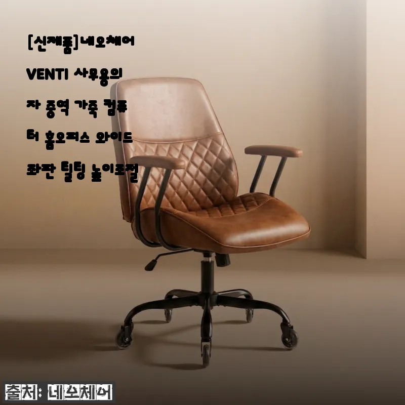 네오체어 VENTI 사무용의자, 와이 관련 이미지 1