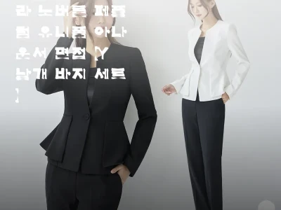 더웨이나인 Y날개 바지 세트, 면접부 관련 이미지 1